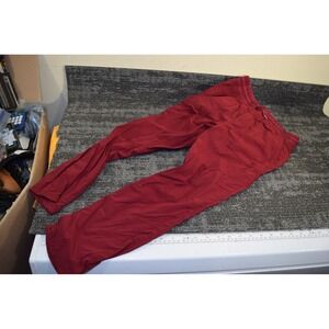 GAP Kids Lined Drawstring Pull On Jogger Pants BOYS M 10 Red